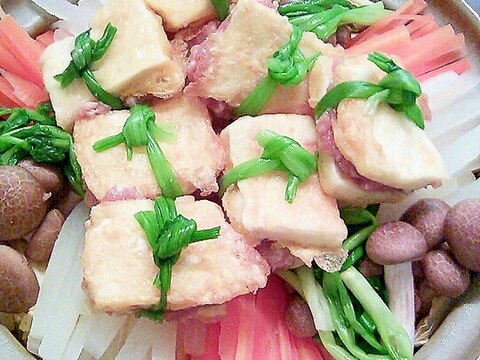 韓国のお鍋♪見た目鮮やか豆腐チョンゴル